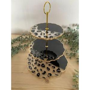 แท่นวางเค้กเรซินพรีเมี่ยมสุดหรูทำจากวัสดุสำเร็จคุณภาพสูงนำเสนอวิธีที่มีสไตล์ในการนำเสนอเค้กที่องค์กร - Product Image 4