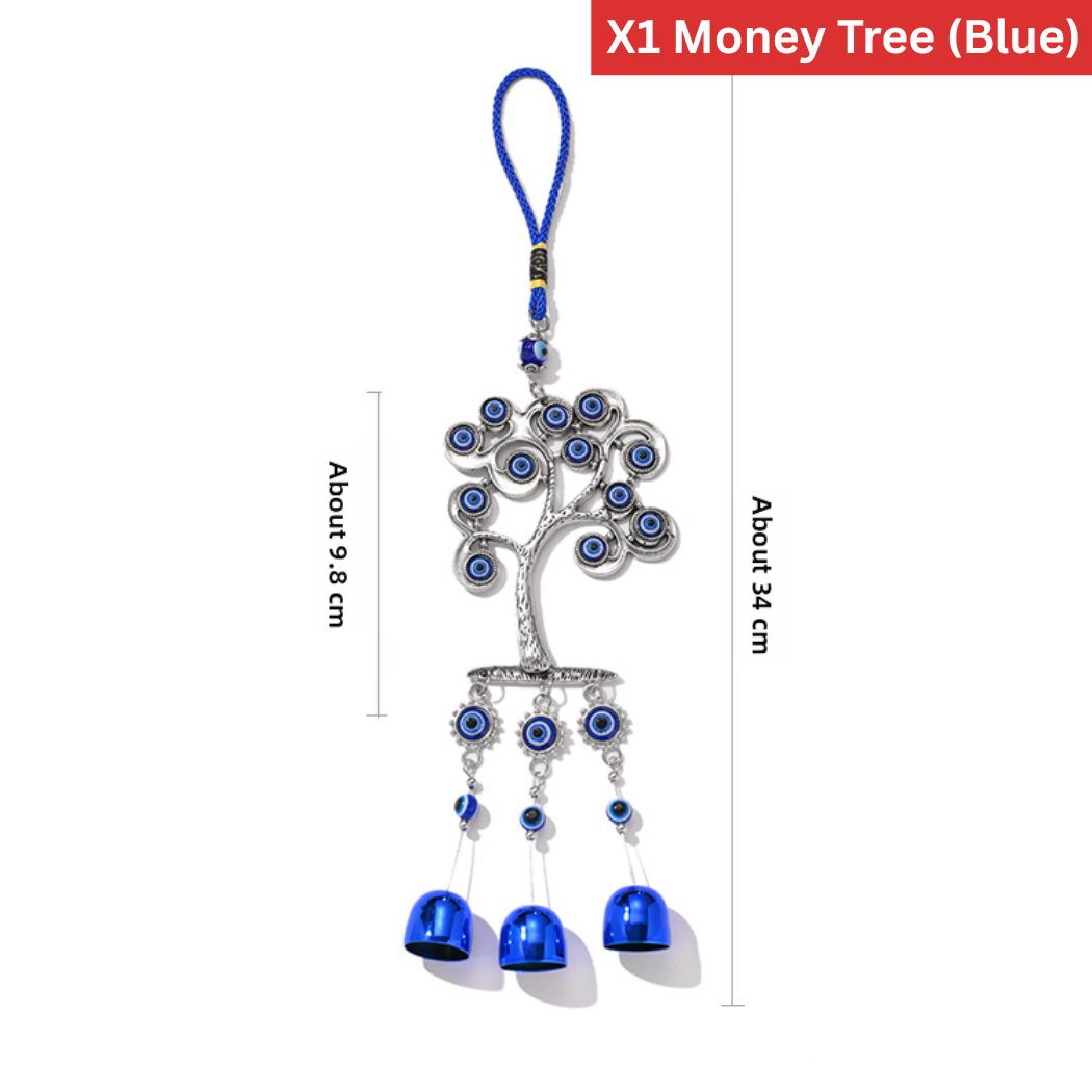 กระดิ่งลม/สีน้ำเงิน