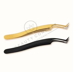 Professional Mink Eyelash Tweezers for Volume Lash Extension Model Number Sustainable Japanese Steel Metal Material - Product Image 5