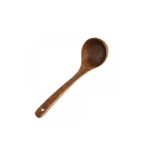 Cucharón de sopa de madera cuchara cucharón de sopa para utensilios de cocina y agujas Uso de sopa para vender Accesorios - Product Image 4