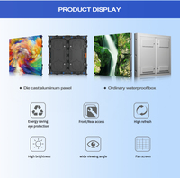 Pantalla LED Modular Fija para Exteriores TOPvision, Alto Brillo, Compatible con Animación, Clasificación IP65, Profundidad de Color Personalizable, SDK para