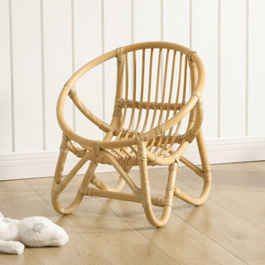 Woven rattan <b>toddler</b> kid <b>chair</b> good quality furniture for babies factory price children <b>chairs</b> - Product Image 6