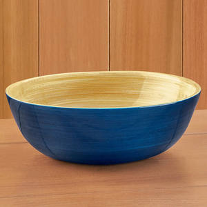 High Quality and Food-safe Handmade Vietnam <b>Bamboo</b> Fruit <b>Bowl</b> - Product Image 4