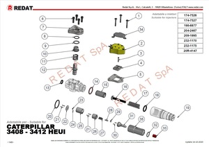 Redat 1211205 solenoid thích hợp cho Sâu Bướm 3408 3412 Perkins DIESEL phun nhiên liệu chất lượng cao - Product Image 3