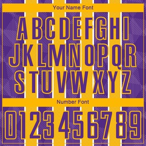 Conjunto de Fútbol para Hombre con Estampado Morado y Amarillo, Pantalones Cortos, Impresión Personalizada del Equipo, Números de Jugador y Logotipo para Partidos y Entrenamientos - Product Image 5