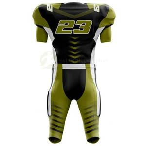 2025 nouveauté uniforme de Football américain avec des ensembles d'uniformes d'équipe de Spandex/Polyester pour personnaliser votre propre Logo de marque - Product Image 3