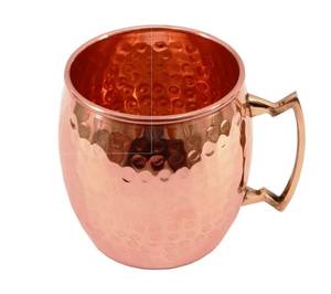 Collection de tasses en cuivre artisanales traditionnelles - Product Image 3