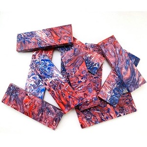 Escamas de mango de cuchillo de resina hechas a mano de calidad superior resina epoxi personalizada en blanco para fabricación de cuchillos y proyectos de mango de bricolaje - Product Image 6