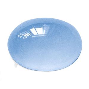 Dernière coupe cabochon ovale fait à la main taille personnalisée pierres précieuses en vrac à la main calcédoine bleue naturelle en vrac pierre de qualité supérieure - Product Image 3