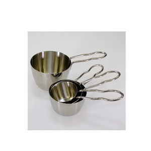 Cuillère à mesurer en acier personnalisée en vente chaude outils de cuisine à domicile différentes tailles tasse et cuillère à mesurer - Product Image 6