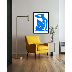 Impresión de Arte Moderno de 'Desnudo Azul I' de Henri Matisse, con un Elegante Retrato de Naturaleza Muerta en Papel - Product Image 3