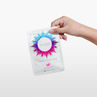 Masque facial en feuille hydratant et réparateur anti-âge éclaircissant et blanchissant Nexfill à l'acide hyaluronique et aux peptides, lot de 5