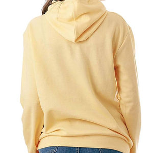 Sudadera con Capucha de Invierno de Alta Calidad al por Mayor, de Poliéster/Algodón Estampado, para Mujer, Color Sólido, con Forro y Personalizable en la Parte Delantera - Product Image 5