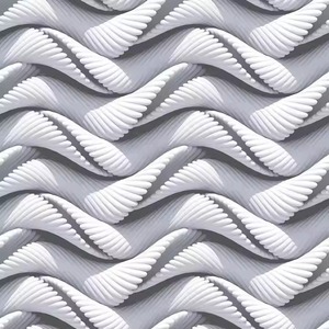 Carreaux de stationnement en porcelaine brillante style bois moderne design 3D 400x400mm Carreaux de sol numériques brillants 40x40 cm - Product Image 4