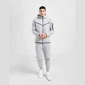 OEM-chándales personalizados para hombre, ropa deportiva de algodón y poliéster, trajes de chándal con cremallera completa, chándales en blanco para hombre - Product Image 6