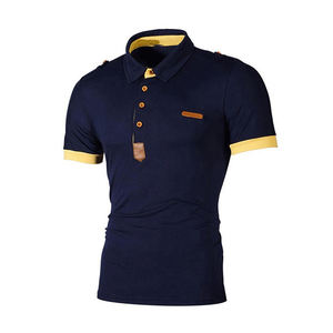 Polo personalizado Algodón Poliéster Diferentes colores para hombres Logotipo personalizado de impresión Usted mismo Polo de diferentes colores - Product Image 1