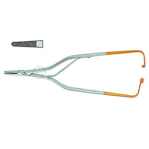 Portaagujas TC ARRUGA 16 cm, Manual, Acero Inoxidable, Agarre Ergonómico, para Suturas Delicadas, Tamaños 5-0-7-0, Uso Dental y Quirúrgico - Product Image 1