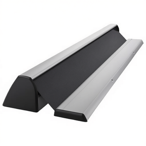 Seal Profile NR-32 UniSafe W-Proof 2000mm Length <b>Silver</b> Anodized Color <b>Blind</b> Anthracite ATHMER - Product Image 3