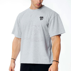 T-shirts amples pour hommes, style streetwear, en tissu respirant et confortable, pour la gym, l'entraînement et le quotidien - Product Image 3