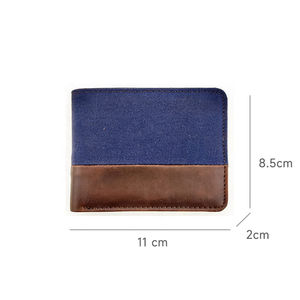 Nouvel arrivage de portefeuille long en cuir à deux volets personnalisé pour hommes porte-cartes de luxe et portefeuille avec enveloppe en espèces accessoire de mode - Product Image 6
