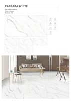 Carreaux de sol de douche 600x1200 mm, vente directe d'usine, carreaux d'intérieur, marbre noir, carreaux de porcelaine émaillés polis, antidérapants