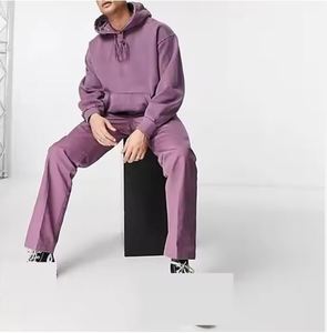 Meilleure vente : Survêtement décontracté pour homme, style tendance, lavage à l'acide, 100% coton, à capuche, imprimé, saison hivernale, survêtement lavé à l'acide en vente - Product Image 5