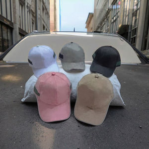 High Luxury Striped Checked Embroidered Baseball <b>Cap</b> Custom Design 100% Wool Sporty Formal Look-Direct <b>New</b> <b>York</b> Beach - Product Image 1