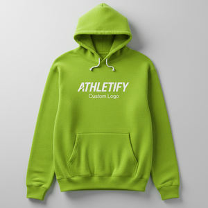 Sudadera con Capucha Básica de Algodón para Hombre con Cordones Ajustables y Ajuste Cómodo, Ideal para Invierno y Actividades al Aire Libre. - Product Image 1