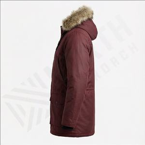 Chaqueta Parka para Hombre, Calidad Premium, Impermeable, Gruesa, Acolchada, con Capucha, Abrigo de Moda para Exteriores, Cálido, Informal, Elegante, Grueso para Invierno - Product Image 3