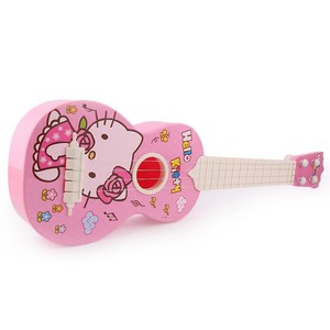 Ukulele <span class=keywords><strong>Hello</strong></span> <span class=keywords><strong>Kitty</strong></span> <span class=keywords><strong>Guitare</strong></span> à cordes - Rose - Product Image 1