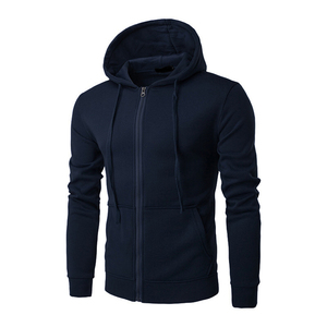 Sweat-shirt à capuche zippé surdimensionné pour homme, en patchwork à carreaux, en polaire respirant, en polyester/coton écologique, long - Product Image 1