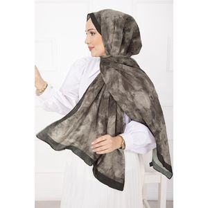 Série d'écharpes en bambou à motif batik, voile et masque de protection solaire en vison - Product Image 2