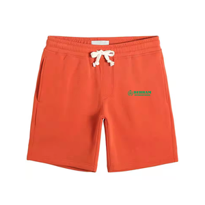 Pantalones cortos para hombre, pantalones cortos de algodón de rizo francés grueso de estilo personalizado, pantalones cortos informales con cordón para hombre, perfectos para actividades deportivas - Product Image 5