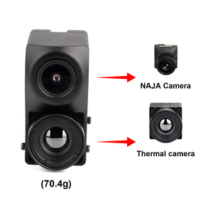 Drone FPV Axisflying NAJA à double caméra, caméra d'imagerie thermique 1/8'' 1500TVL CVBS Combo - Résolution horizontale Super WDR - Product Image 1
