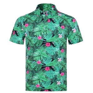 Camisa Antiarrugas al por Mayor para Hombre, Talla XL, de Alta Calidad, Secado Rápido, Spandex/Poliéster, Manga Corta, Deportiva, Estampada, Bordada, Tipo Polo - Product Image 1