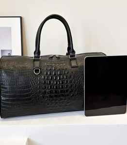 2025สินค้ามาใหม่กระเป๋าทรงดัฟเฟิลหนังแท้สำหรับผู้หญิงกระเป๋าหนังสำหรับเดินทาง - Product Image 2