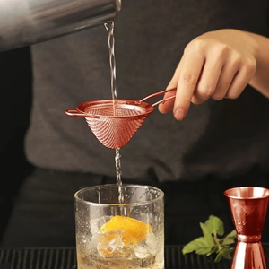 Stylish Eco-Friendly <b>Stainless</b> <b>Steel</b> Cocktail Bar Strainer for Bartenders Cocktail Enthusiasts Food Grade Quality Good Price - Product Image 6