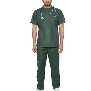 Ensemble de blouses médicales en coton de qualité supérieure, léger, écologique, au toucher doux et à la matière extensible, pour un usage quotidien et hospitalier - Product Image 1
