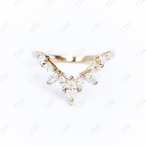 Anillo de boda de oro de 14K, - Product Image 6