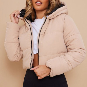 Nuevo estilo de Invierno para mujer, ropa acolchada, Chaqueta corta de plumón, chaqueta de burbujas transpirable, chaqueta acolchada para mujer - Product Image 2