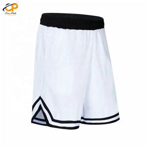 Short de basket-ball en maille de gymnastique pour homme de grande taille avec poches zippées Short d'été avec impression de logo personnalisé Fermeture éclair technique par sublimation - Product Image 6
