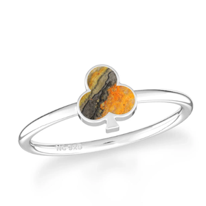 925 argent Sterling classique fête empilable anneau lunette réglage bourdon pierre précieuse Club forme tranche naturelle unisexe - Product Image 1