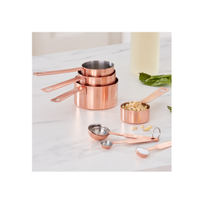 Top Design Crafts Copper <b>Measuring</b> <b>Spoon</b> Coffee Bean Scoop <b>Spoon</b> Kitchen Cooking Baking Used - Product Image 6