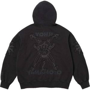 OMMiZ Yamamoto Sweat à capuche pour homme 500gsm fermeture à glissière sweats à capuche tricotés épais peignés personnalisés - Product Image 3