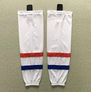 Nouveauté Meilleure qualité Chaussettes de hockey sur glace pour équipe avec logo imprimé personnalisé Poignet respirant à séchage rapide Unisexe Vêtements de sport Randonnée - Product Image 4