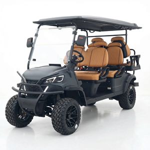 Carrito de Golf Eléctrico de 6 Plazas, Batería de Litio de 210 Ah, Motor de 5 kW, Autonomía de 70 Millas, Carrito Utilitario LSV con Pantalla LCD, Bluetooth y CarPlay - Product Image 2