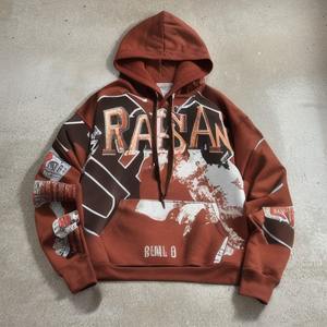 Sudaderas con capucha en blanco con impresión de logotipo personalizado de alta calidad HIC, sudaderas con capucha para hombre, cremallera lisa en blanco - Product Image 3