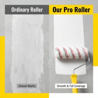 Rouleau à peinture à poils longs de 18 mm, 9 pouces, fibres mélangées haute densité, outil de peinture avec poignée jaune antidérapante pour peinture murale au latex