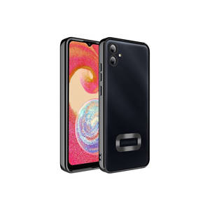 Coque ASMA Omega pour Samsung Galaxy A05, en silicone électro-plaqué, antichoc, avec protection de l'appareil photo, logo visible - Product Image 1