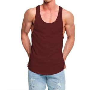 Débardeurs grande taille personnalisés pour hommes chemise musculaire sans manches respirante vêtements de fitness de gym vêtements d'entraînement d'été - Product Image 3